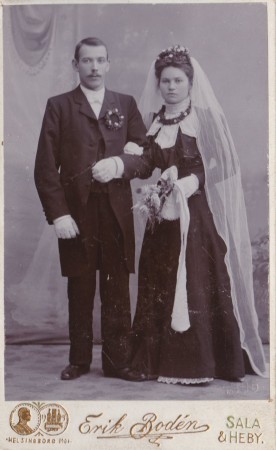 Mormors o Morfars bröllopsfoto
